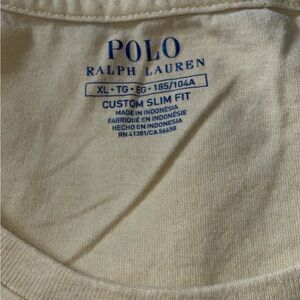 Polo by Ralph Lauren Cream Shirt